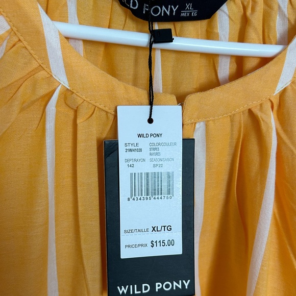 Wild Pony Tiered Dress, size XL - Picture 3 of 4